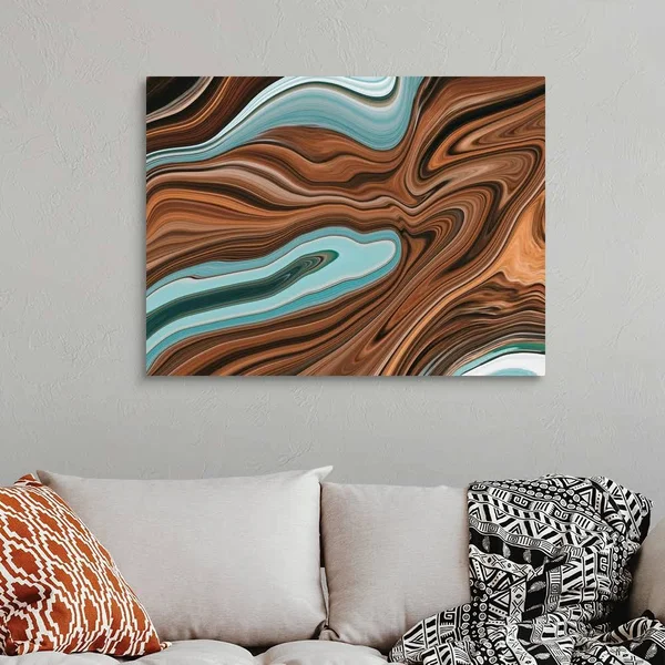 Earthen Agate, Canvas Wall Art, 40x30, Great Big Canvas