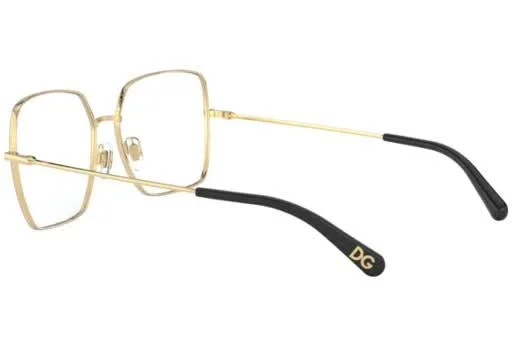 Dolce & Gabbana DG1323 Eyeglasses, 57-16-140, 1334 Gold/Black