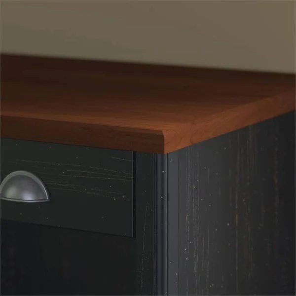 Scranton & Co Computer Desk in Antique Black