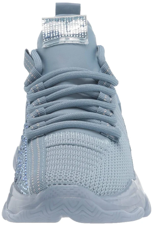 Steve Madden Maxima Monochrome Knit Sneaker, Size 6 M in Baby Blue