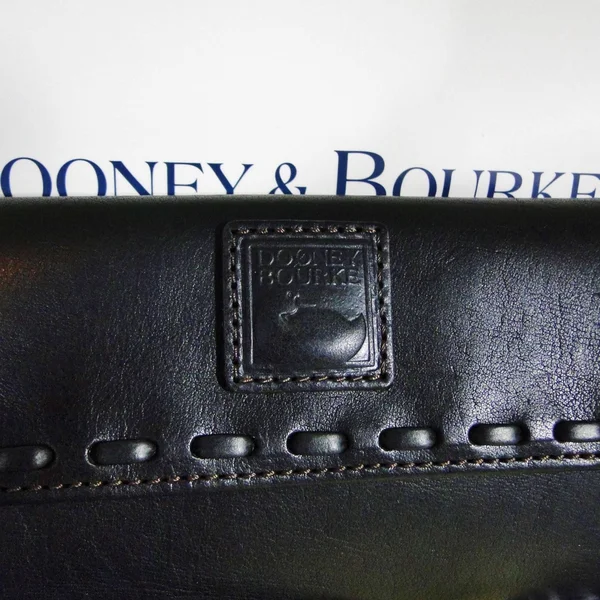 Dooney & Bourke Florentine Leather Continental Wallet - Black