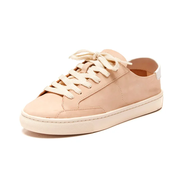 Soludos Ibiza Leather Sneaker - Bisque, 10