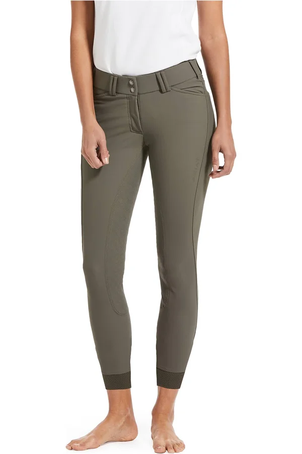 Ariat Womens Tri Factor Grip Fullseat Breech - Banyan Bark