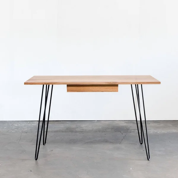 Gingko Metro Desk - Natural Walnut
