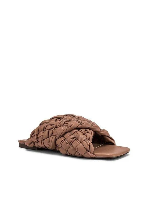 Steve Madden Marina Sandal - Brown - Flat Sandals