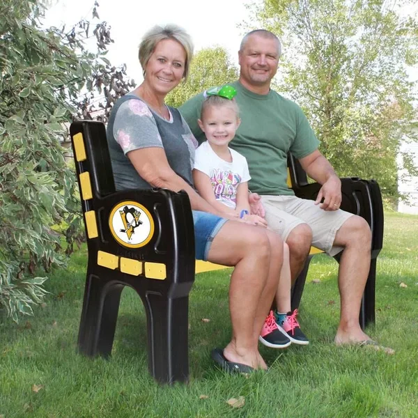 NHL Pittsburgh Penguins Park Bench 488-4031