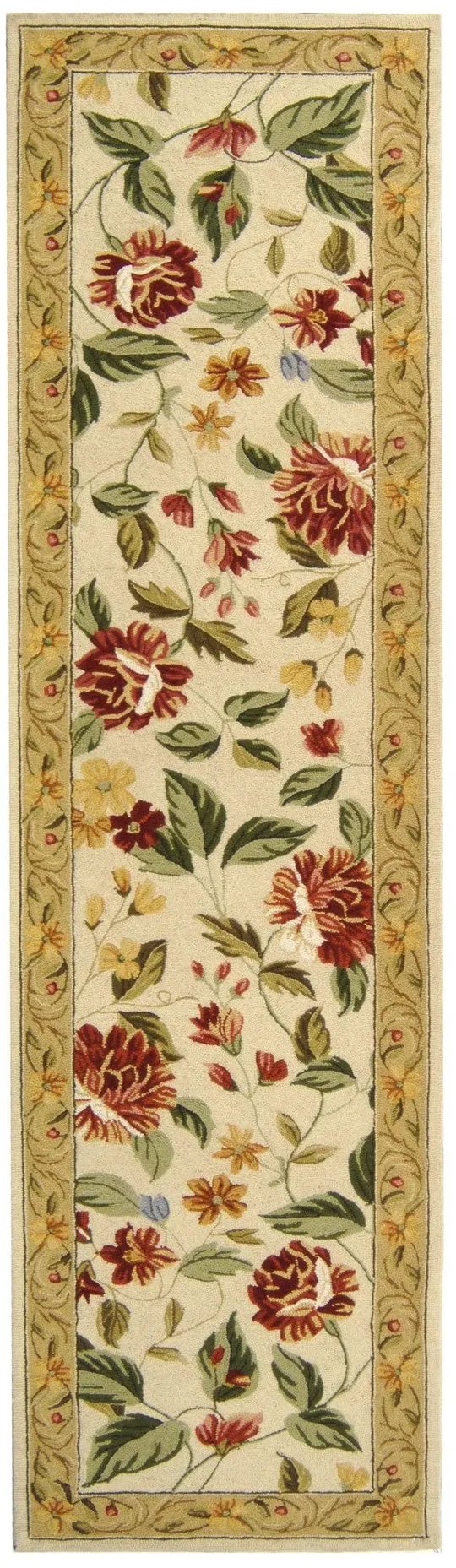 Safavieh Chelsea HK117A 2&6x22 x 10&0x22 Runner Ivory - Beige Area Rug