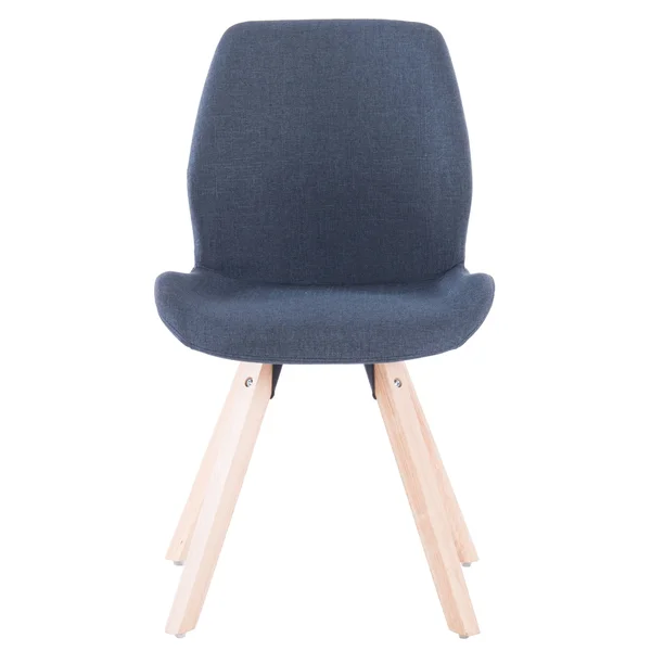 Porthos Home Modern Dining Chair with Rubberwood Dowel Legs, Set of 2 (Blue)