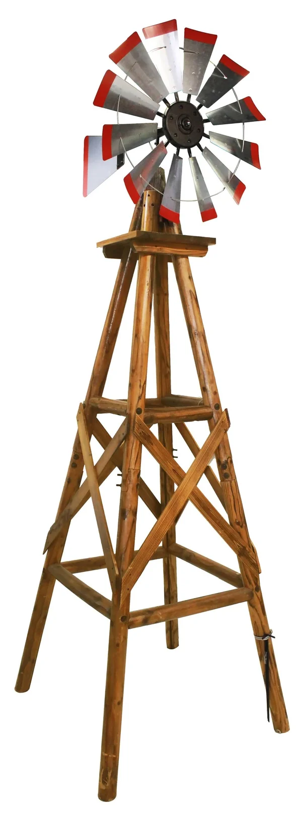Leigh Country 9 ft. Char-Log Windmill