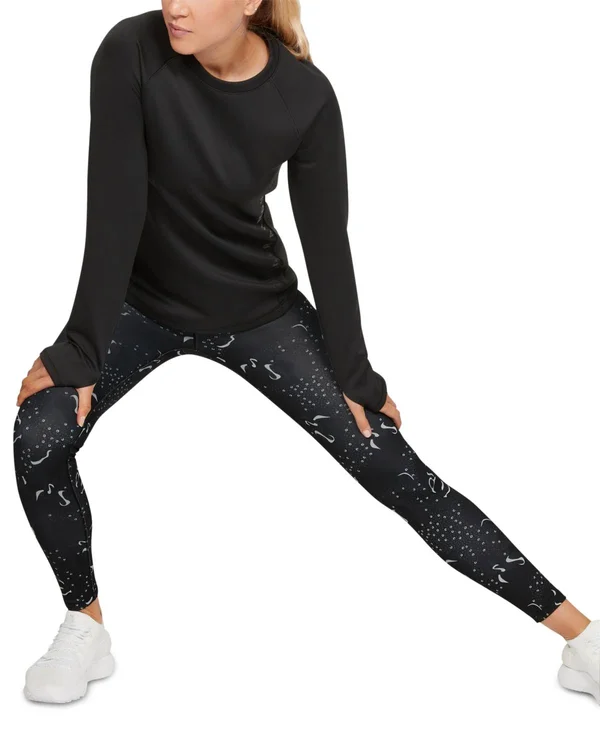 Under Armour Women's ColdGear Armour Print Leggings - XS, Black