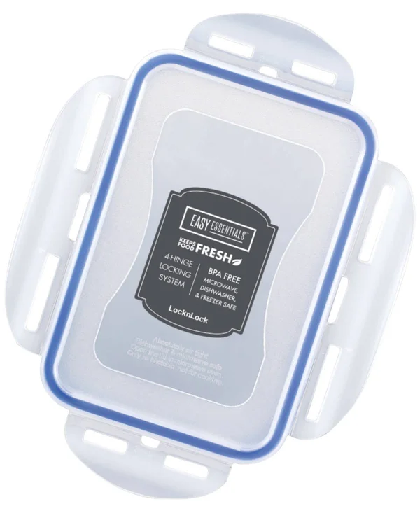 Easy Essentials 38 Piece Food Storage Container Set, Clear