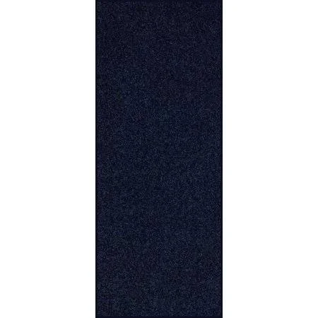 Home Queen Solid Navy Color Custom Size Runner 2'6 inch x 22' - Area Rug, Blue