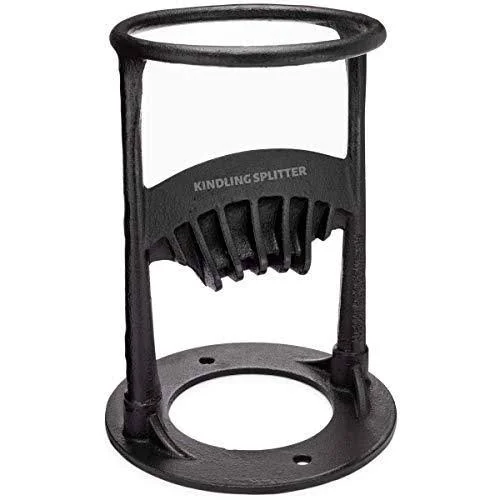 Kindling Splitter, Firewood Log Splitter, Manual Made of Cast Iron