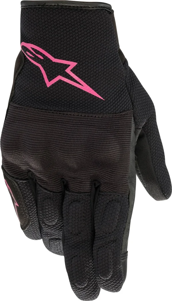 Alpinestars Stella S-Max Drystar Womens Gloves (Large - Black/Pink)