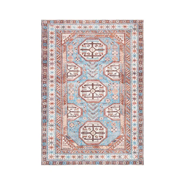 Safavieh 9' x 12' Serapi SEP383J Light Blue - Brown Rug