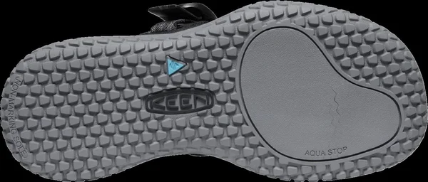 Keen Women's Solr Toe Post Sandal - 10 - Black, Steel Grey