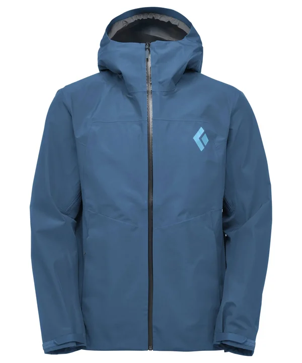 Black Diamond Liquid Point Shell Jacket - Men's Nickel, XL