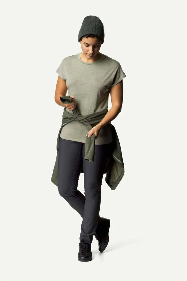 Houdini W&s Activist Tee - Green Peas, L