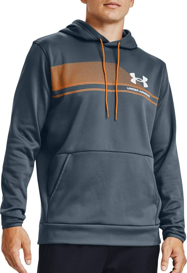 Under Armour Men's Armour Fleece Graphic Hoodie - Blue - XXX-Large