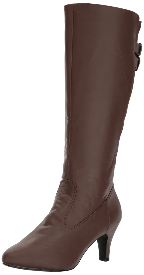 Pleaser Pink Label DIVINE-2018 - 3x22 Knee Boot - Brown 12
