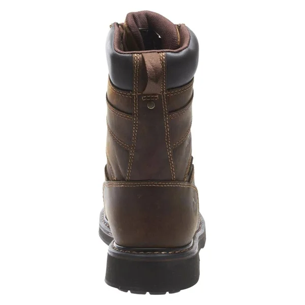Wolverine 8x22 Brek Durashocks Steel Toe Waterproof Boots - Men's Brown