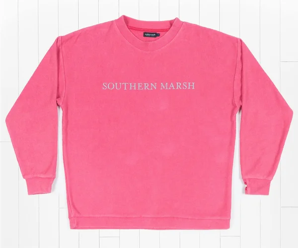 Southern Marsh Sunday Morning Sweater - French Blue, Large