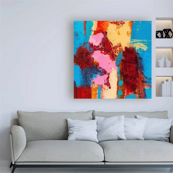 Trademark Art Tracy Lynn Prista 'Folded Sunset II' Canvas Art