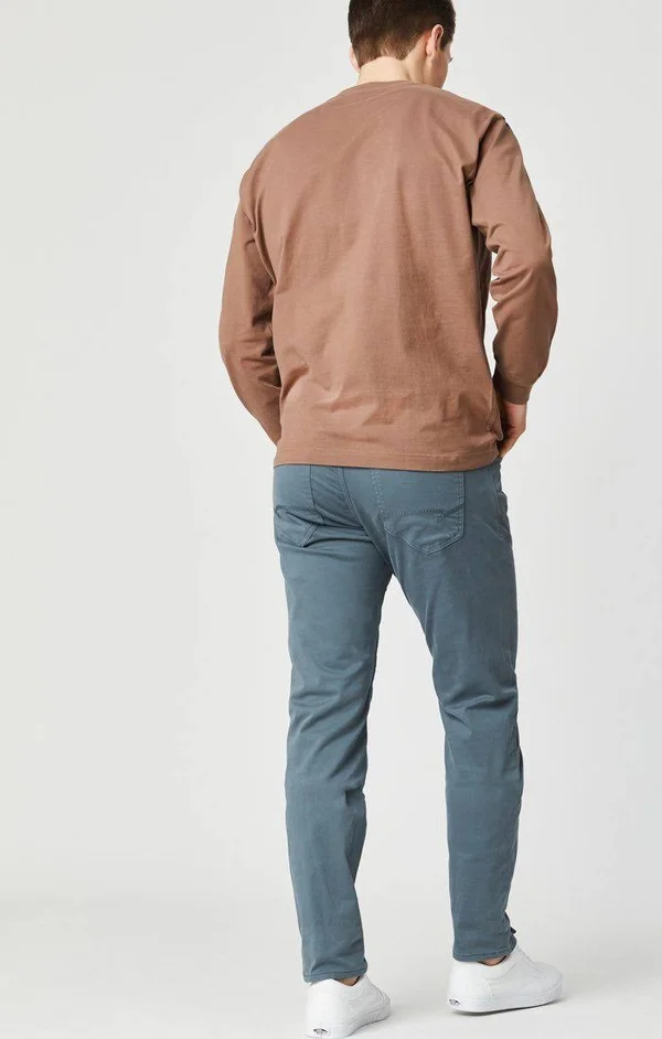 Mavi Men's James Skinny in Stormy Weather Sateen, Men's Jeans