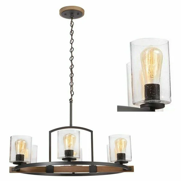 Home Decorators Newbury Manor 6-Light Vintage Bronze Chandelier 25x22