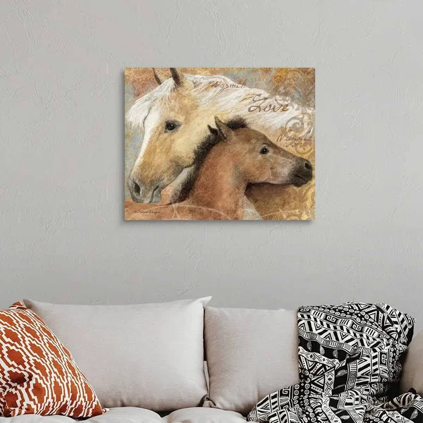 Horse and Foal, Canvas Wall Art, 30x24, Great Big Canvas