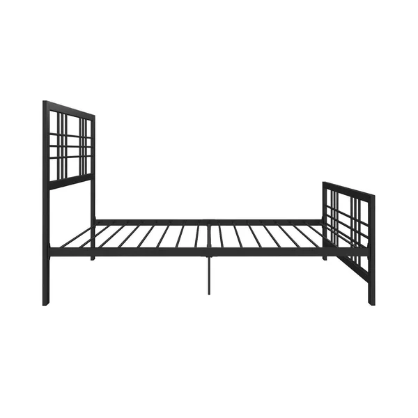 DHP Burbank Black Metal Bed - Full