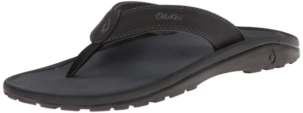 Olukai Men's Ohana Black, Dark Shadow, 9