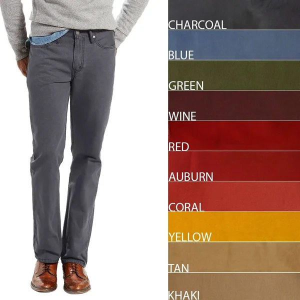 Levis Men's 514 Denim Regular Fit Straight Leg Jeans 30x30 - Wine 0840