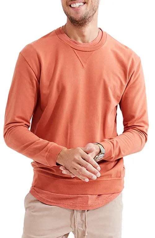 Goodlife Micro Terry Crewneck Sweatshirt - Clay