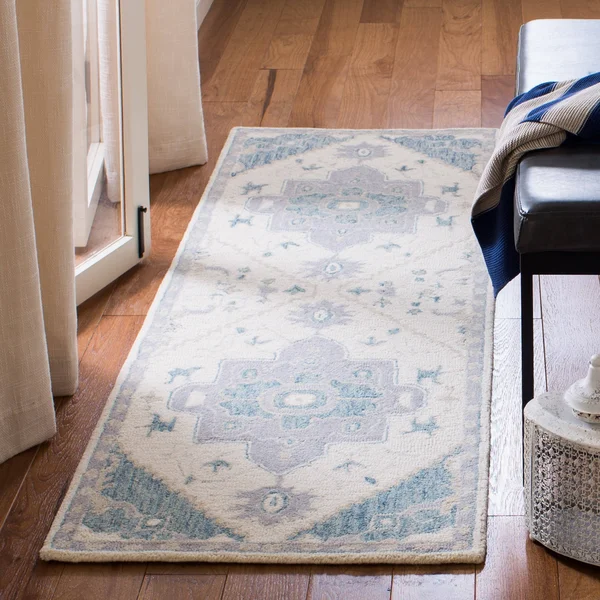 Safavieh Micro Loop 503 Area Rug - Ivory, Beige, 5' x 5' Round