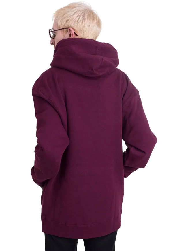 Thrasher Flame Hoodie - Maroon