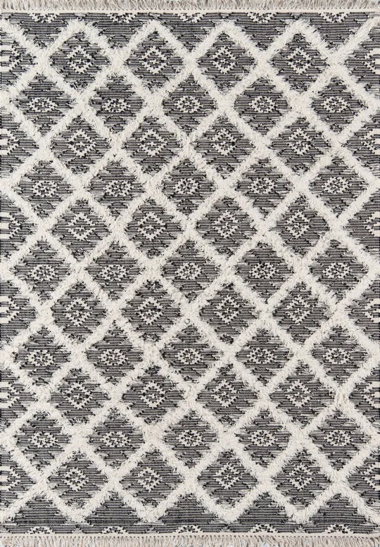 Momeni Harper Area Rug - Black, 8&10x22 x 11&10x22