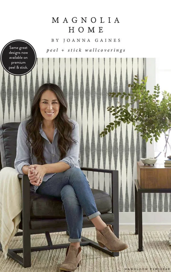 Magnolia Home Sunday Best Peel & Stick Wallpaper - Grey