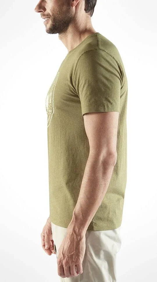 Fjallraven Lagerplats T-Shirt - Men's Stone Grey, S