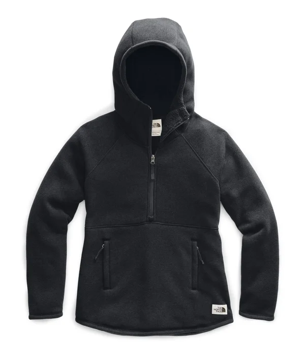 The North Face Crescent Hooded Pullover - Women's L TNF Black Heather