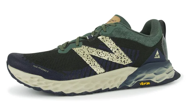 New Balance Men's Fresh Foam Hierro V6 Black Spruce with Timberwolf, 17, D