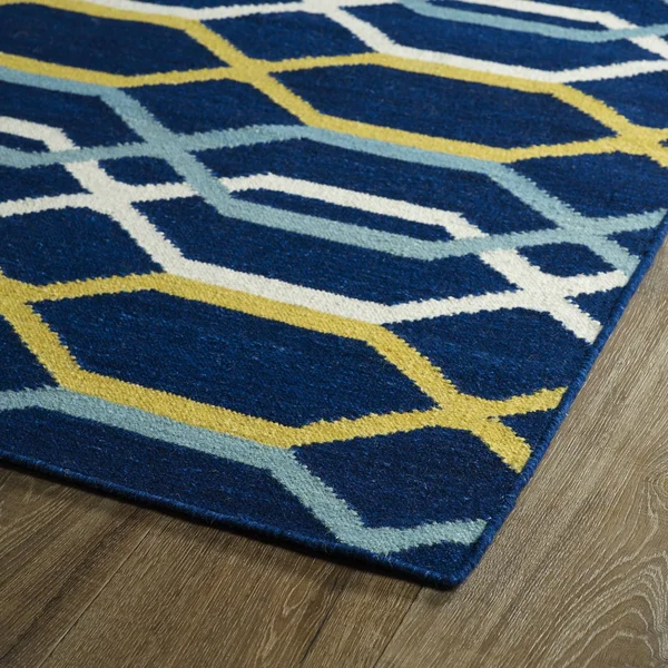 Kaleen Glam Rug Navy 8& x 10&