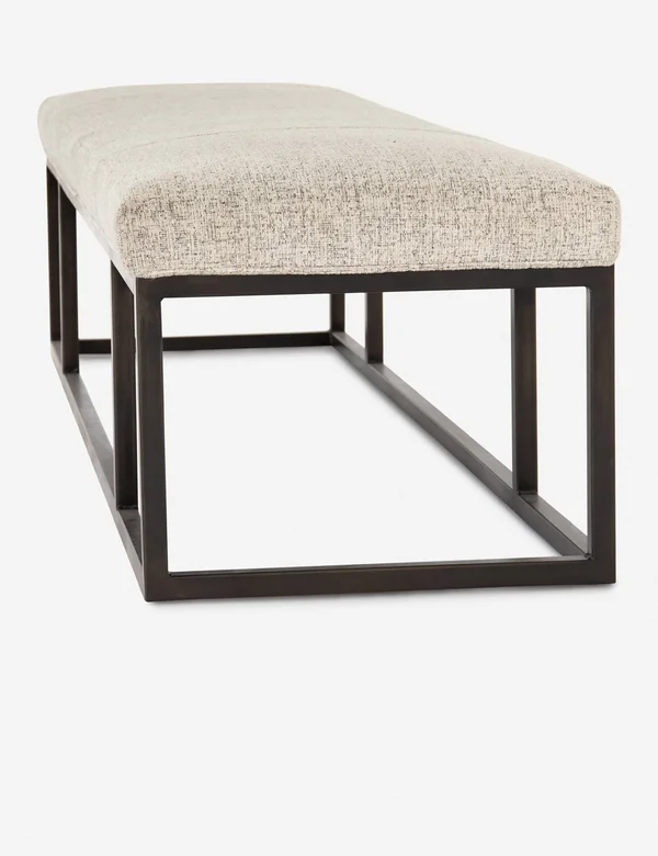 Four Hands Beaumont Bench - Plushtone Linen