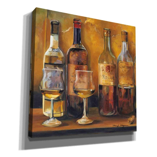Epic Graffiti cellar Whites by Marilyn Hageman - Giclee Canvas Wall Art, 12x22X12x22 37x22 x 37x22