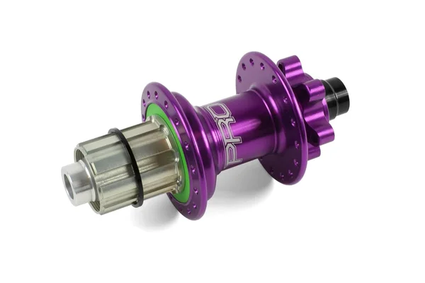 Hope Pro 4 Rear 36H 142mm - 12mm - Shimano Aluminium Freehub - Purple