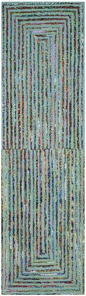 Safavieh Nantucket NAN603A Teal Rug 6&x 9& Rectangle
