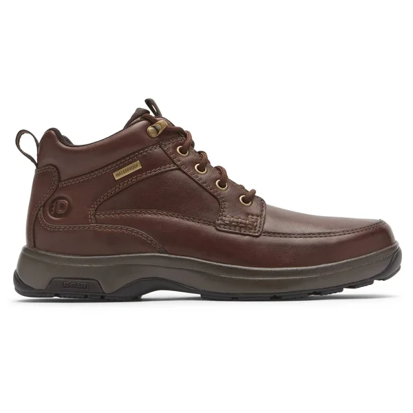 Dunham Mens Waterproof 8000 Mid Boot - Size 17 D Brown