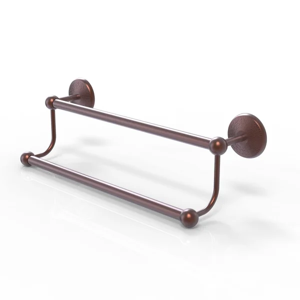 Allied Brass Prestige Monte Carlo Collection 18 inch Double Towel Bar Antique Pewter