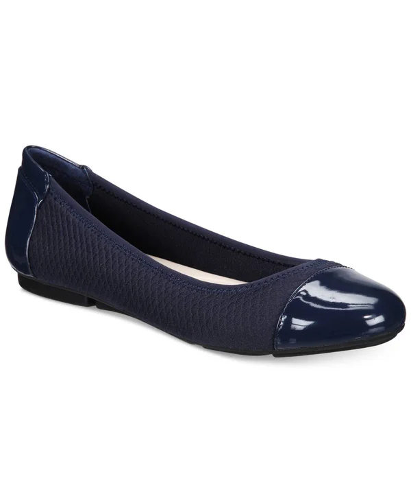 Alfani Women's Step &n Flex Tavii Flats, Created for Macy&s - Navy
