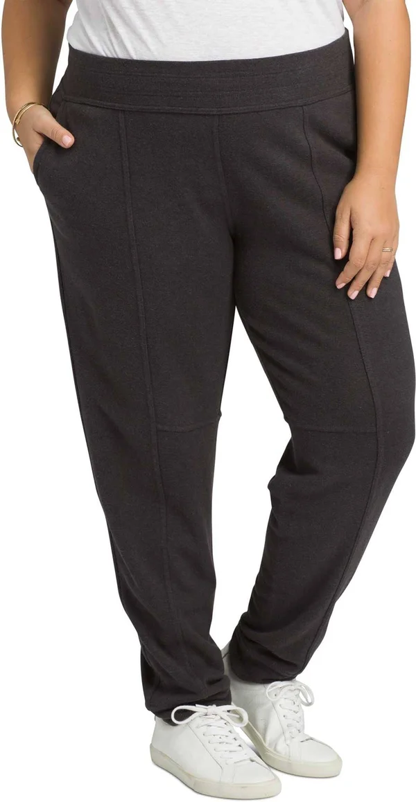 Prana Women's Cozy Up Pant - Plus - 3X - Charcoal Heather